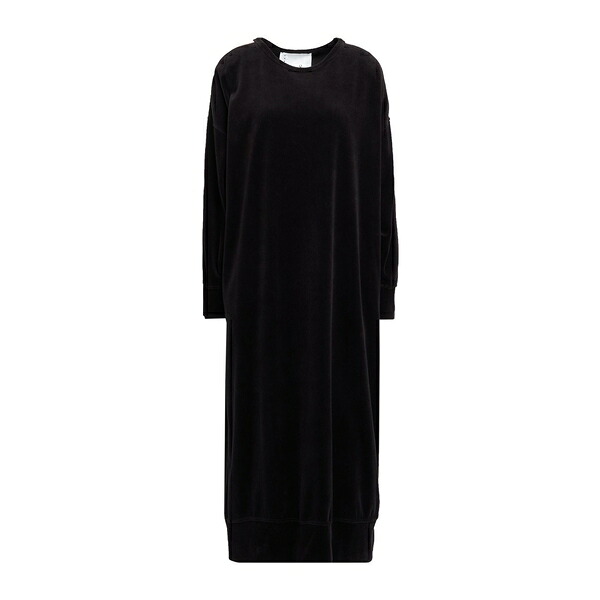 【送料無料】 エイト・ピーエム レディース ワンピース トップス Midi dresses Black
