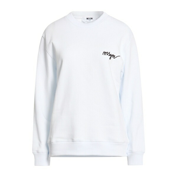 【送料無料】 エムエスジイエム レディース パーカー・スウェットシャツ アウター Sweatshirts White