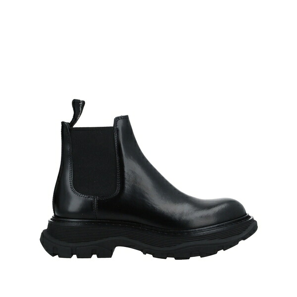【送料無料】 マックイーン レディース ブーツ シューズ Ankle boots Black|asty