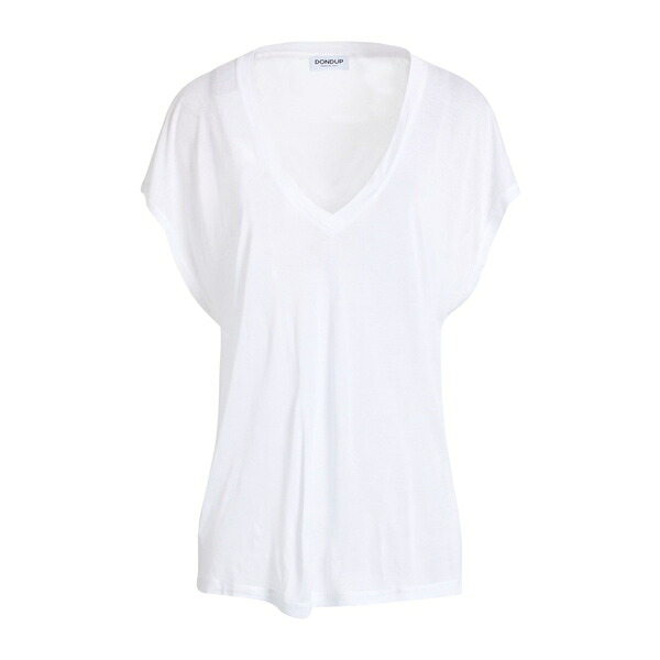 【貨物輸送無料】 ドンダップ レディース プルオーバー トップス T-shirts White