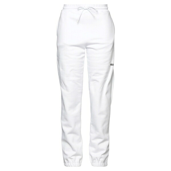 【送料無料】 エムエスジイエム レディース カジュアルパンツ ボトムス Pants White