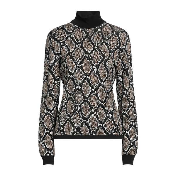 【送料無料】 モスキーノ レディース ニット&セーター アウター Turtlenecks Black