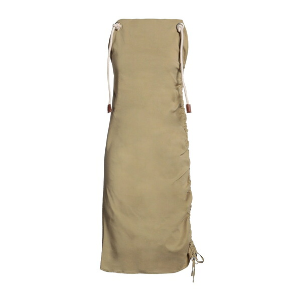 【送料無料】 エリカ・カヴァリーニ レディース ワンピース トップス Midi dresses Beige