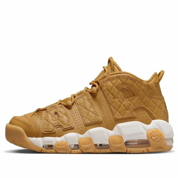 Nike ナイキ レディース スニーカー  【(WMNS) Nike Air More Uptempo \u0027Quilted Wheat\u0027 DX3375-700】  大きさ US_5(22.0糎)