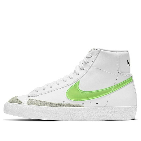 Nike ナイキ レディース スニーカー  【(WMNS) Nike Blazer Mid \u002777 Essential \u0027White Volt\u0027 DJ3050-100】  大きさ US_5(22.0糎)