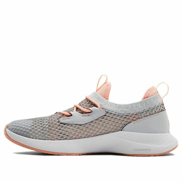 Under Armour アンダーアーマー レディース スニーカー  【(WMNS) Under Armour Charged Breathe SMRZD Halo Grey Peach 3022585-105】  サイズ US_6(23.0cm)