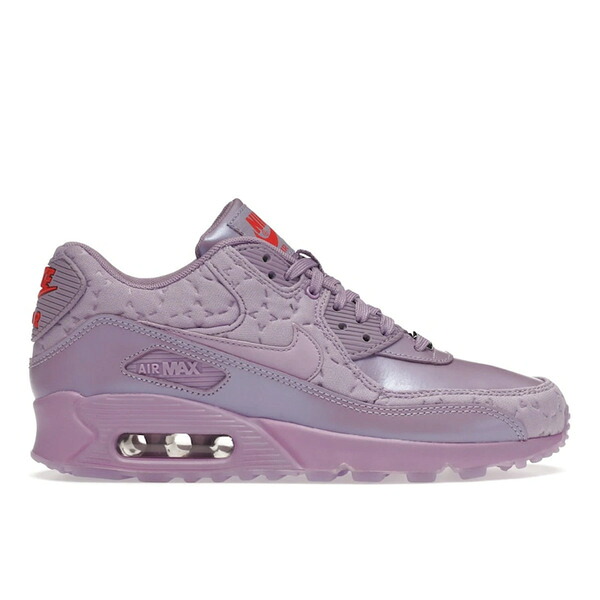 Nike ナイキ レディース スニーカー 【Nike Air Max 90 Paris Macaroon (Women's)】 サイズ US_5.5(22.5cm) Viola/Fucshia Glow-Chilling Red｜asty
