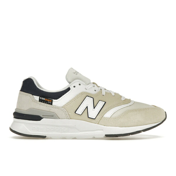 New Balance ニュー平衡にする レディース スニーカー  【New Balance 997H Cordura Sand Navy (Women\u0027s)】  大きさ US_9.5(26.5珊) Sand/Navy