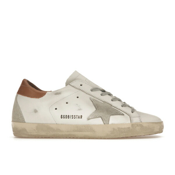 Golden Goose ゴールデングース レディース スニーカー  【Golden Goose Super-Star White Tan (Women\u0027s)】  大きさ US_W_12 White/Tan