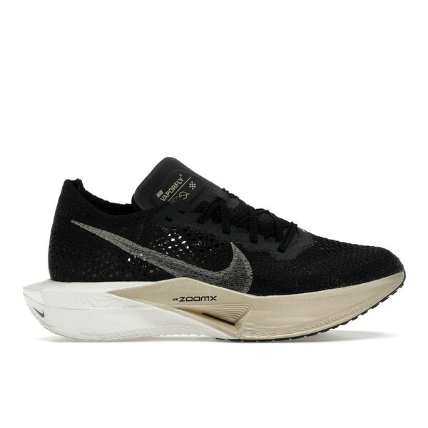 Nike ナイキ レディース スニーカー  【Nike ZoomX Vaporfly 3 Black Metallic Gold Grain (Women\u0027s)】  大きさ US_9.5(26.5糎) Black/Black/Oatmeal/Metallic Gold Grain