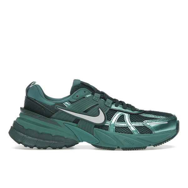 Nike ナイキ レディース スニーカー  【Nike V2K Run Bicoastal (Women\u0027s)】  大きさ US_W_10 Biscoastal/Metallic Silver/Vintage Green
