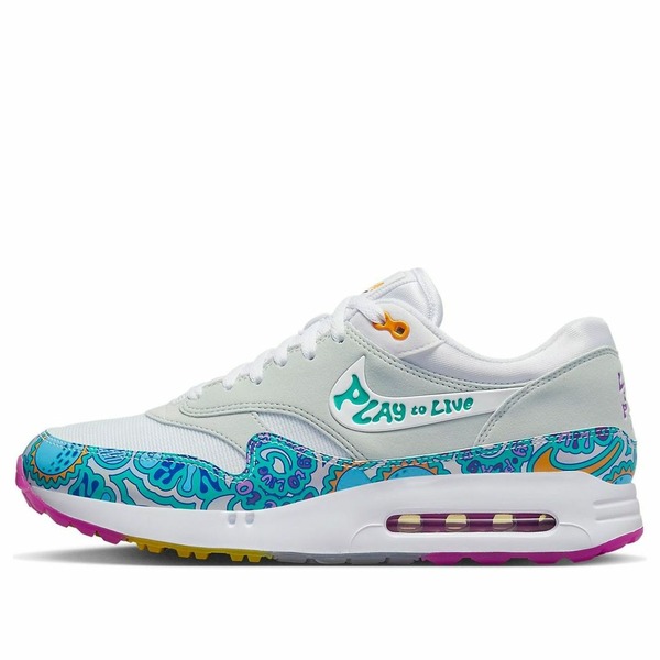 Nike ナイキ メンズ スニーカー 大気圏マックス 【Nike Air Max 1 \u002786 OG Golf NRG \u0027Play to Live\u0027 DV1407-100】  大いさ US_12.5(30.5糎)