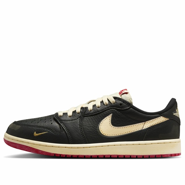 Jordan ジョーダン メンズ スニーカー 【Air Jordan 1 Retro Low OG x Nigel Sylvester \u0027Nitro\u0027 IB8958-001】  大きさ US_8.5(26.5糎)