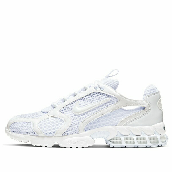 Nike ナイキ メンズ スニーカー 【Nike Air Zoom Spiridon Cage 2 \u0027Triple White\u0027 CJ1288-100】  大きさ US_M_14