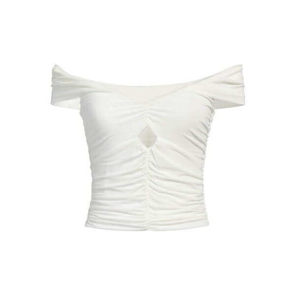 【送料無料】 ピンコ レディース Tシャツ トップス T-shirts White