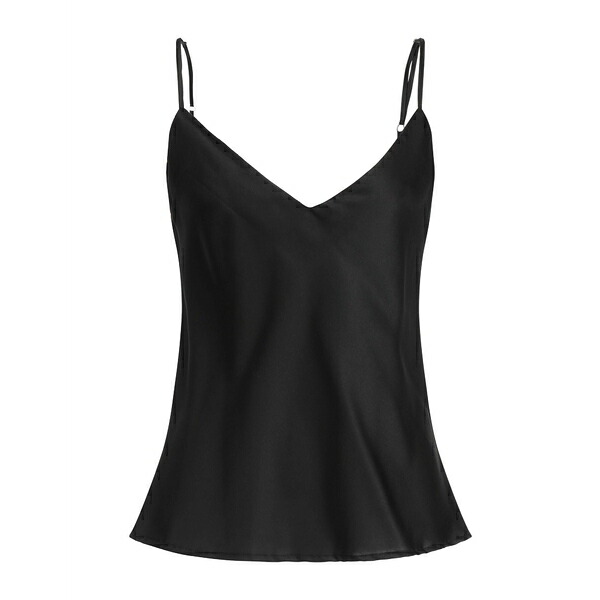 【貨物輸送無料】 クリスチーナエフェ レディース ティーシャツ トップス Tops Black レディースファッション-トップス-Tシャツ・カットソー