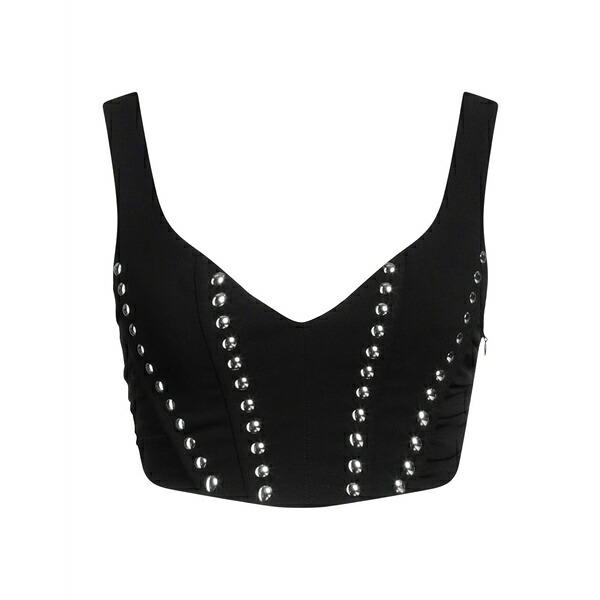 【送料無料】 アニエバイ レディース Tシャツ トップス Tops Black
