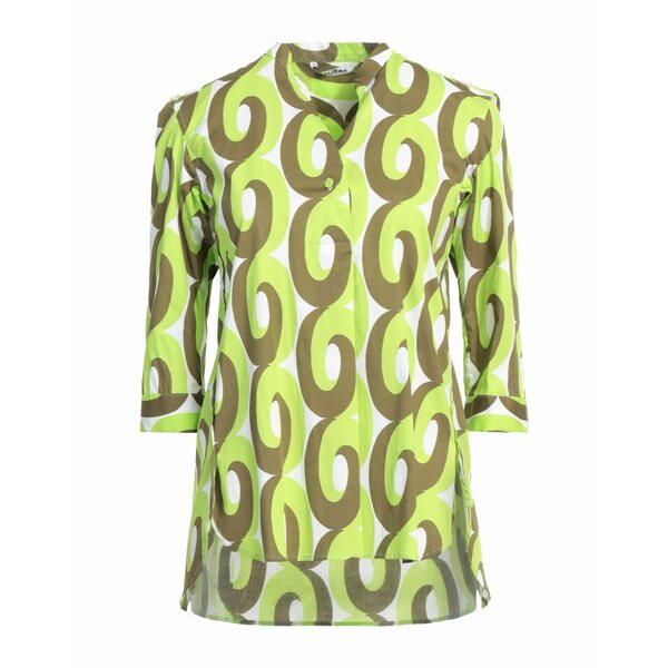 【送料無料】 キャリバン レディース Tシャツ トップス Tops Green