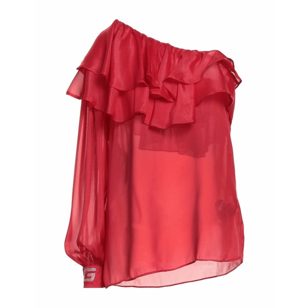 【送料無料】 ガレパリ レディース Tシャツ トップス Tops Red