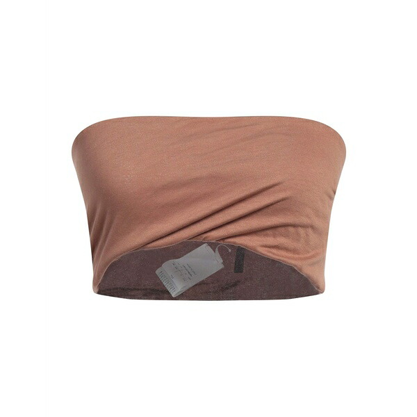 【送料無料】 リックオウエンス レディース Tシャツ トップス Tops Brown 17,505円