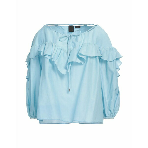 【送料無料】 ピンコ レディース Tシャツ トップス Tops Azure