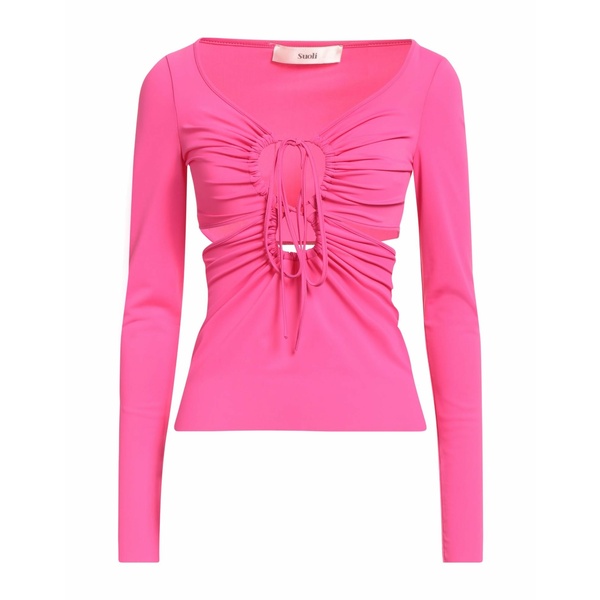 【送料無料】 スオリ レディース Tシャツ トップス Tops Pink