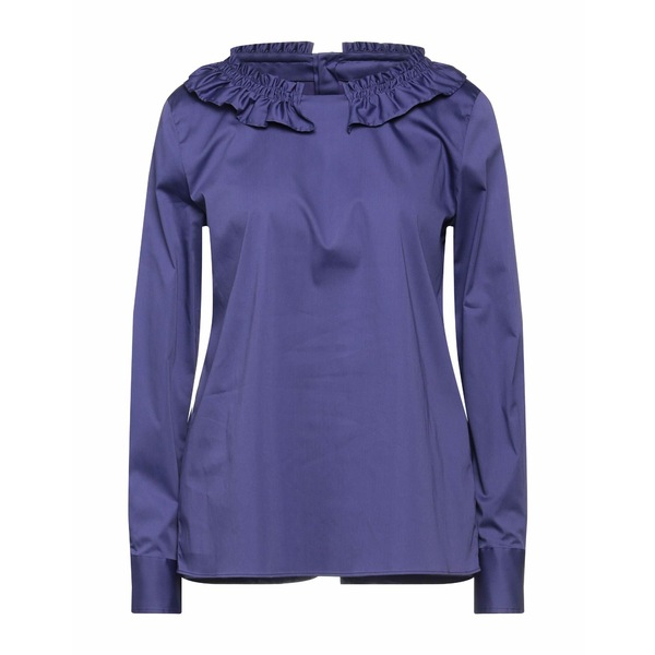 【送料無料】 キャリバン レディース Tシャツ トップス Tops Purple|asty