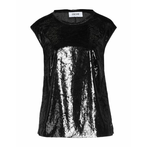 【送料無料】 フラーゼ フランチェスカ セヴェリ レディース Tシャツ トップス Tops Black