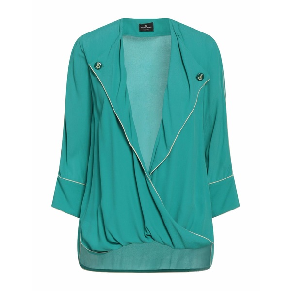 【送料無料】 エリザベスフランキ レディース Tシャツ トップス Tops Azure
