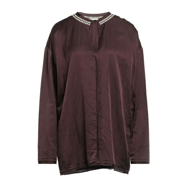 【送料無料】 アリジ レディース Tシャツ トップス Tops Brown｜asty