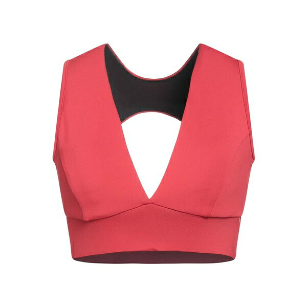 【送料無料】 ミチ レディース Tシャツ トップス Tops Red