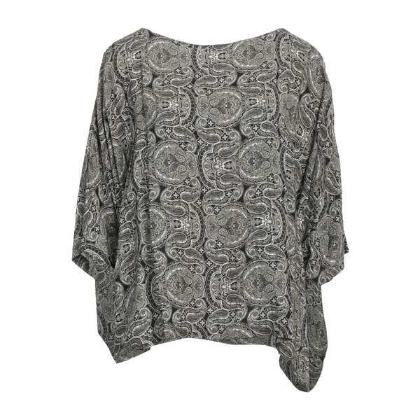 【送料無料】 マニラグレース レディース Tシャツ トップス Tops Black
