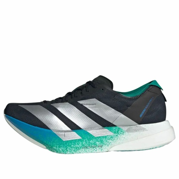 adidas アディダス メンズ スニーカー  【adidas Adizero Adios Pro 4 \u0027Black Matte Silver Glory Green\u0027 JR6365】  大きさ US_11(29.0糎)