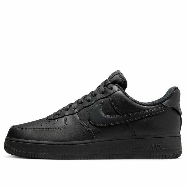 Nike ナイキ メンズ スニーカー  【Nike Air Force 1 Low FlyEase \u0027Triple Black\u0027 FD1146-001】  大いさ US_9.5(27.5糎) メンズ靴-靴-スニーカー