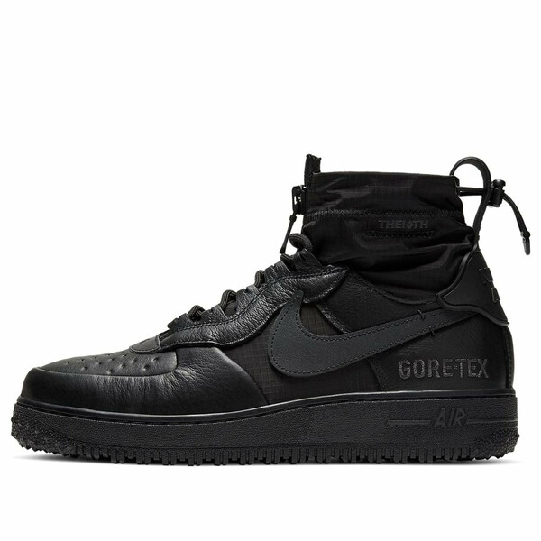 Nike ナイキ メンズ スニーカー  【Nike Gore-Tex x Air Force 1 High \u0027Triple Black\u0027 CQ7211-003】  大いさ US_7(25.0糎) 靴-スニーカー
