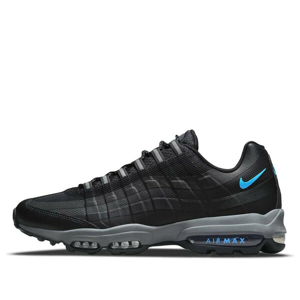 Nike ナイキ メンズ スニーカー 大気圏マックス 【Nike Air Max 95 Ultra \u0027Black Bright Blue\u0027 DO6705-001】  大きさ US_11(29.0糎)