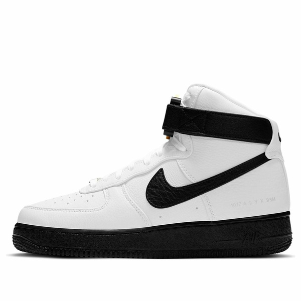 Nike ナイキ メンズ スニーカー エアフォース 【Nike x 1017 ALYX 9SM Air Force 1 High White Black CQ4018-101】  サイズ US_9(27.0cm)