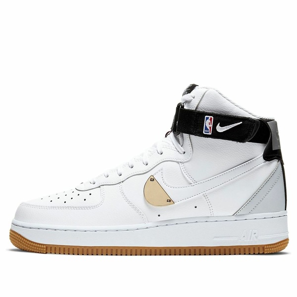 Nike ナイキ メンズ スニーカー エアフォース 【Nike x NBA Air Force 1 High '07 LV8 'White' CT2306-100】 サイズ US_8(26.0cm)|asty