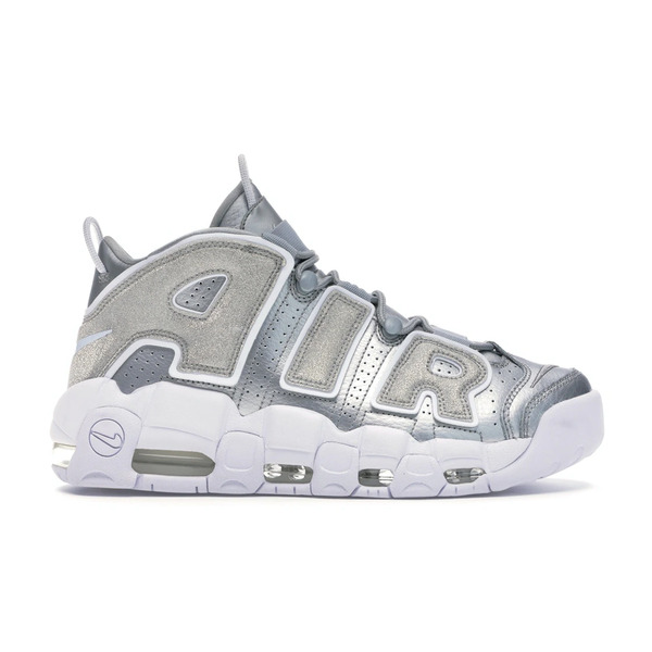 Nike ナイキ レディース スニーカー 【Nike Air More Uptempo Loud And Clear (Women's)】 サイズ US_8(25.0cm) Metallic Silver/Metallic Silver-White|asty