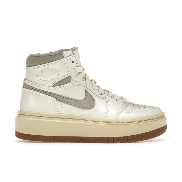 Jordan ジョーダン レディース スニーカー  【Jordan 1 Elevate High College Grey (Women\u0027s)】  大きさ US_W_10 Sail/Pale Vanilla-Gum Medium Brown-College Grey