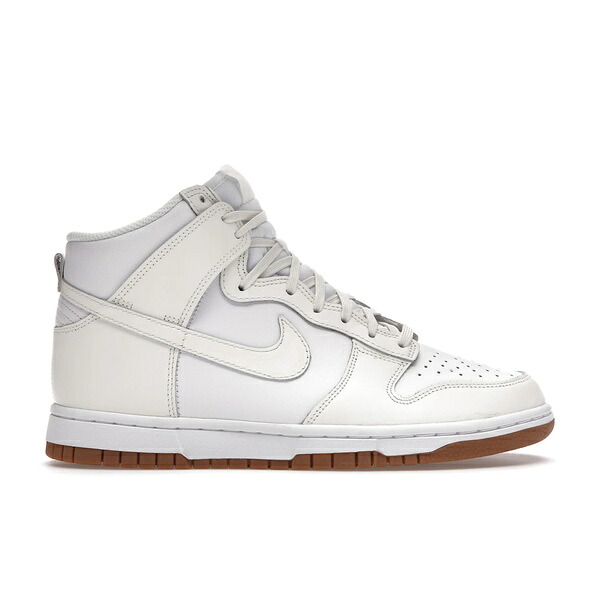 Nike ナイキ レディース スニーカー  【Nike Dunk High Sail Gum (Women\u0027s)】  大きさ US_8.5(25.5糎) White/Sail-Gum Medium Brown