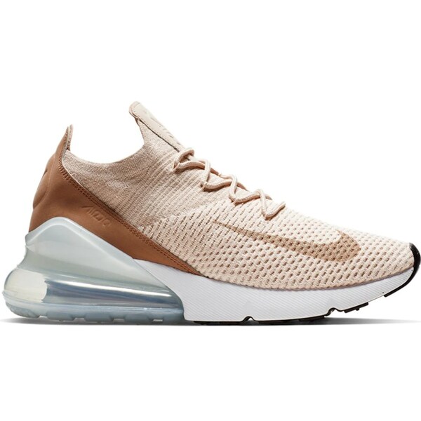 Nike ナイキ レディース スニーカー  【Nike Air Max 270 Flyknit Desert Dust (Women\u0027s)】  大きさ US_5(22.0糎) Guava Ice/Desert Dust-White-Particle Beige