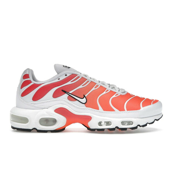 Nike ナイキ レディース スニーカー  【Nike Air Max Plus White Sunrise (Women\u0027s)】  大きさ US_7.5(24.5糎) White/Ember Glow/Total Orange/White