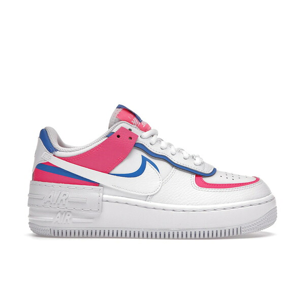 Nike ナイキ レディース スニーカー 【Nike Air Force 1 Low Shadow Cotton Candy (Women's)】 サイズ US_7.5(24.5cm) White/White-White-Hyper Pink｜asty