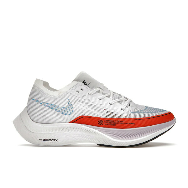 Nike ナイキ レディース スニーカー 【Nike ZoomX Vaporfly Next% 2 White Laser Blue Rush Orange】 サイズ US_W_10.5 White/Laser Blue-Rush Orange-Doll-Black|asty