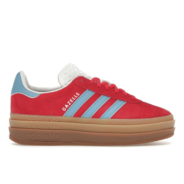 adidas アディダス レディース スニーカー  【adidas Gazelle Bold Active Pink Blue Burst (Women\u0027s)】  大きさ US_5(22.0糎) Active Pink/Semi Blue Burst/Cloud White