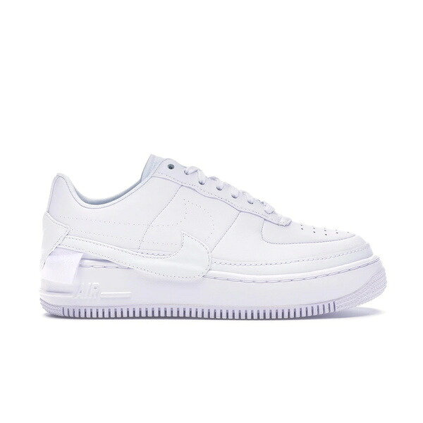 Nike ナイキ レディース スニーカー  【Nike Air Force 1 Jester XX Triple White (Women\u0027s)】  大きさ US_9(26.0糎) White/White-Black