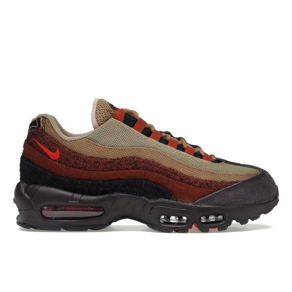Nike ナイキ レディース スニーカー  【Nike Air Max 95 Anatomy of Air (Women\u0027s)】  大きさ US_W_10 Brown Basalt/Oxen Brown/Mars Stone/University Red