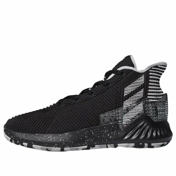 adidas アディダス メンズ スニーカー  【adidas D Rose 9 \u002750-Point Game\u0027 Special Box \u0027Black White\u0027 FU7913(S-BOX)】  大きさ US_10.5(28.5糎)