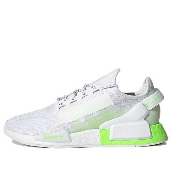 adidas アディダス メンズ スニーカー  【adidas originals NMD_R1 V2 \u0027White Green\u0027 GX4985】  大きさ US_6.5(24.5糎)